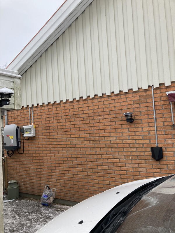 Fronius inverter och laddbox